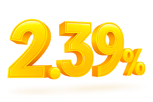 Ипотека от 2,39%