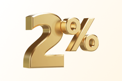 Скидка 2% на повторную покупку